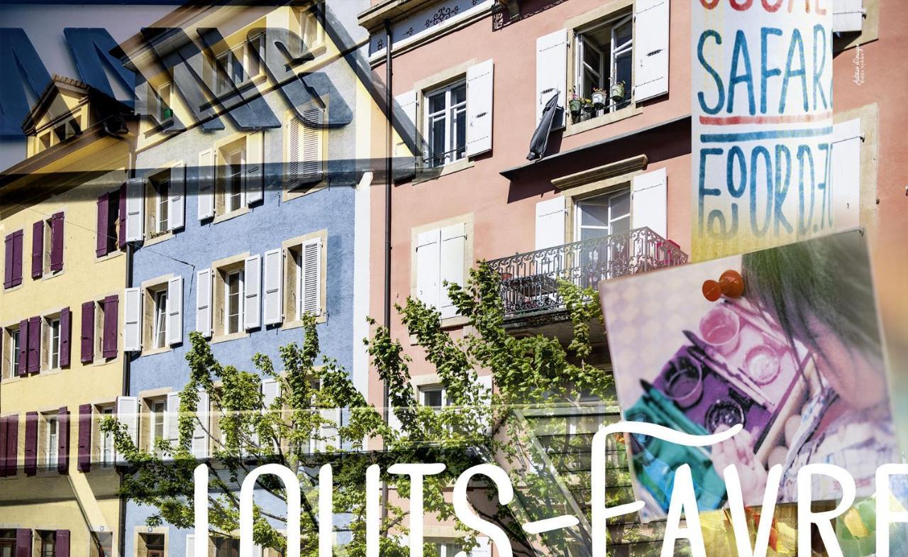 B&B Louis-Favre 21 Neuchâtel Eksteriør billede
